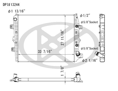 Koyorad Radiator A13244