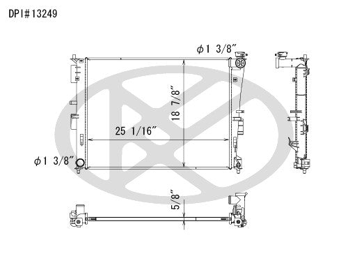 Koyorad Radiator A13249