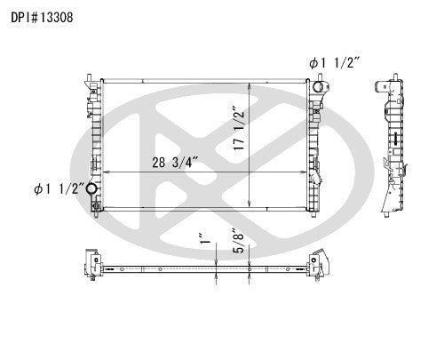 Koyorad Radiator A13308