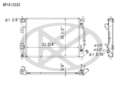Koyorad Radiator A13333