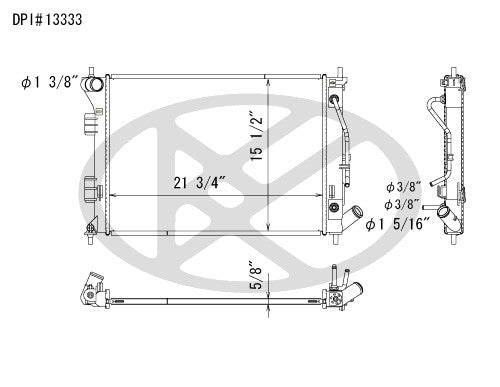 Koyorad Radiator A13333