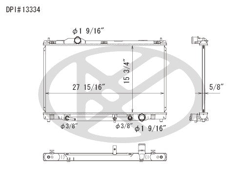 Koyorad Radiator A13334