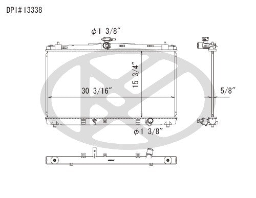 Koyorad Radiator A13338