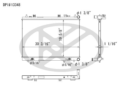 Koyorad Radiator A13348