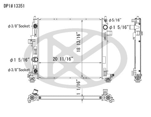 Koyorad Radiator A13351