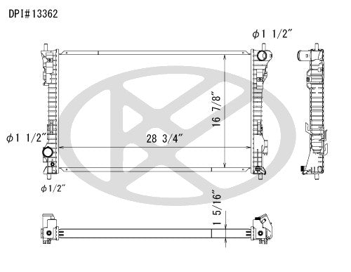 Koyorad Radiator A13362