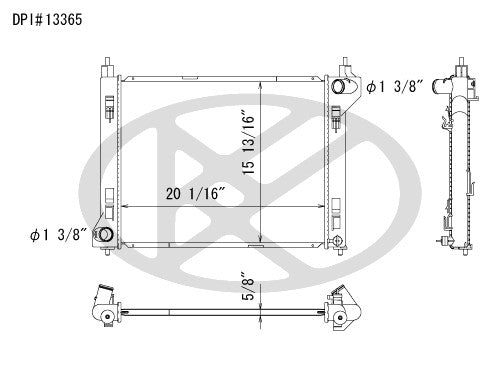 Koyorad Radiator A13365