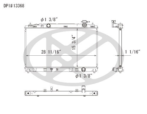 Koyorad Radiator A13368