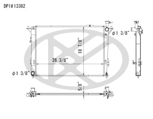 Koyorad Radiator A13382