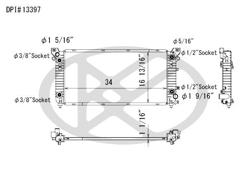 Koyorad Radiator A13397