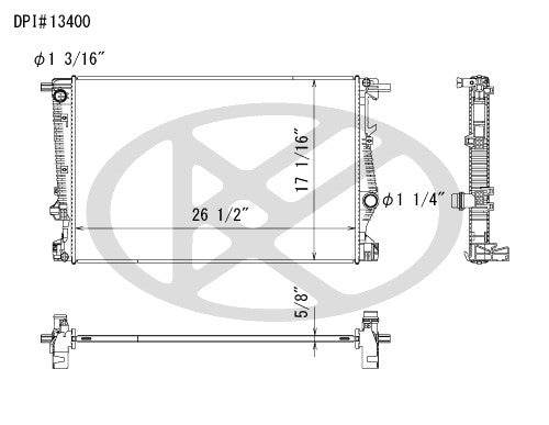 Koyorad Radiator A13400