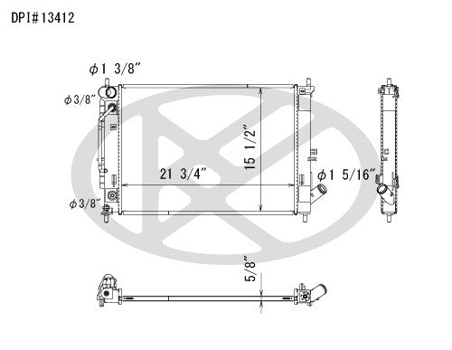 Koyorad Radiator A13412