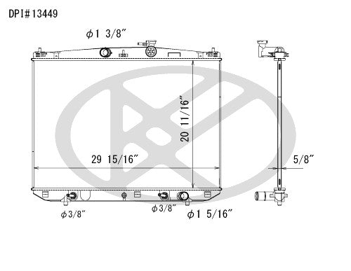 Koyorad Radiator A13449