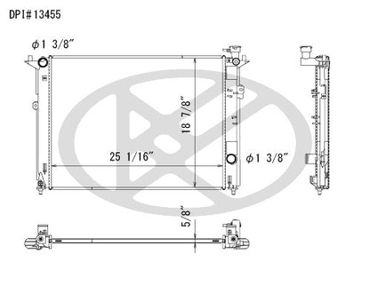 Koyorad Radiator A13455
