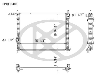 Koyorad Radiator A13488