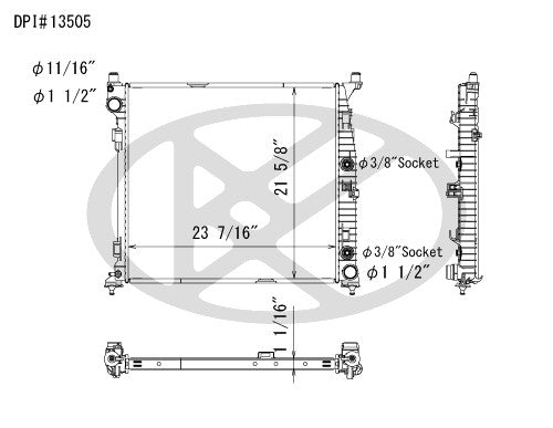 Koyorad Radiator A13505