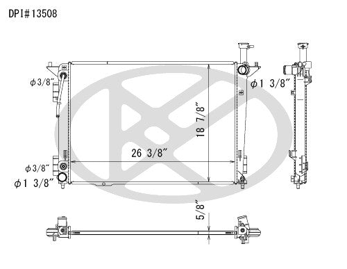 Koyorad Radiator A13508