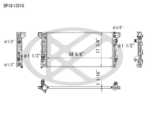 Koyorad Radiator A13510