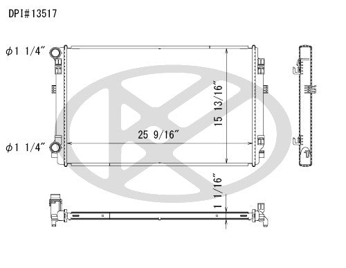 Koyorad Radiator A13517