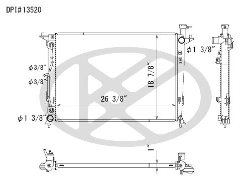 Koyorad Radiator A13520