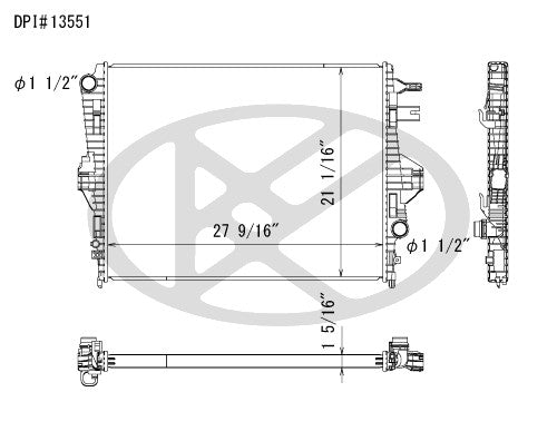Koyorad Radiator A13551