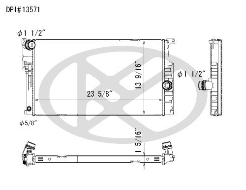 Koyorad Radiator A13571