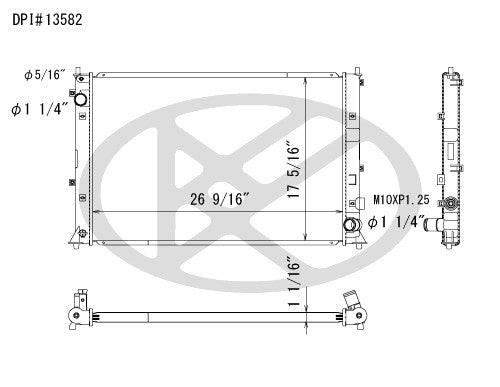 Koyorad Radiator A13582