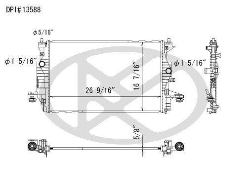 Koyorad Radiator A13588