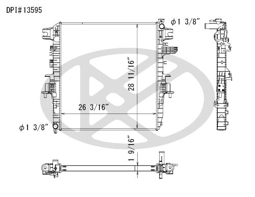 Koyorad Radiator A13595