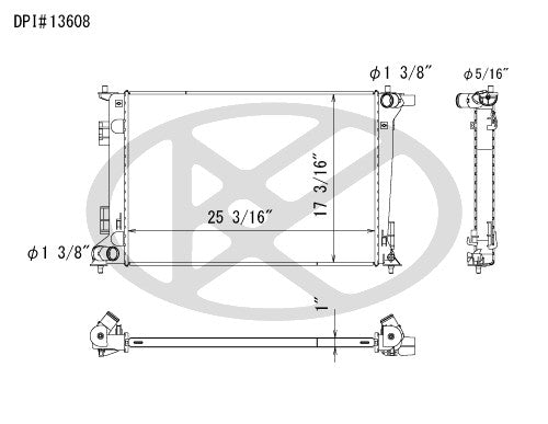 Koyorad Radiator A13608