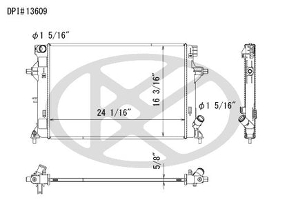 Koyorad Radiator A13609