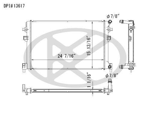 Koyorad Radiator A13617