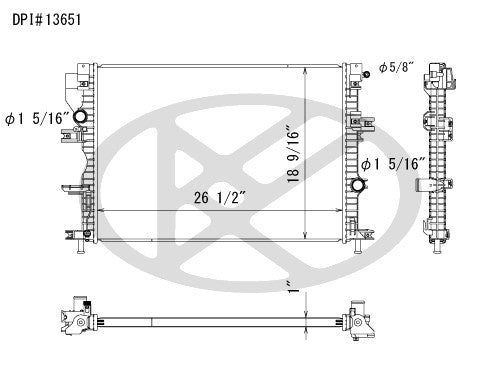 Koyorad Radiator A13651