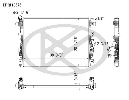 Koyorad Radiator A13676