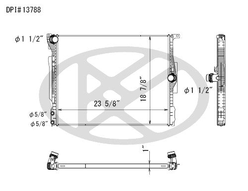 Koyorad Primary Radiator A13788