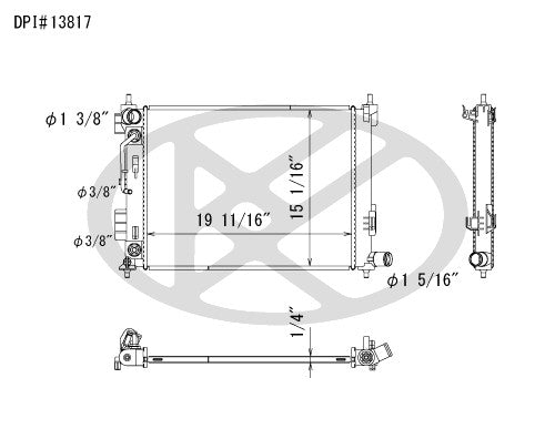 Koyorad Radiator A13817