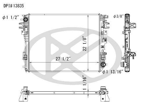 Koyorad Radiator A13835