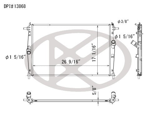 Koyorad Radiator A13868