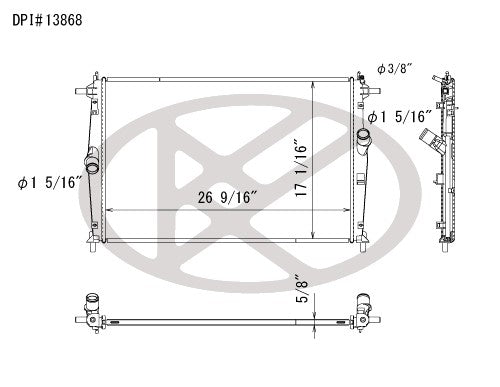 Koyorad Radiator A13868