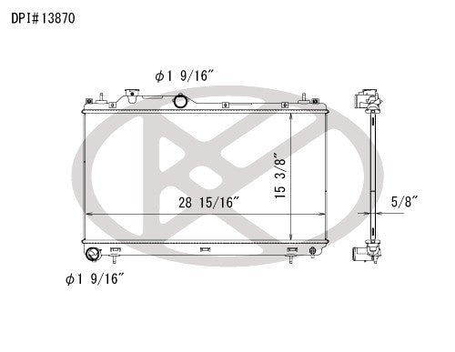 Koyorad Radiator A13870