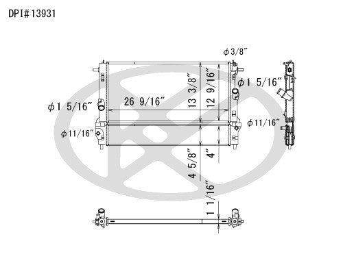 Koyorad Radiator A13931