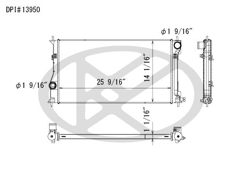 Koyorad Radiator A13950