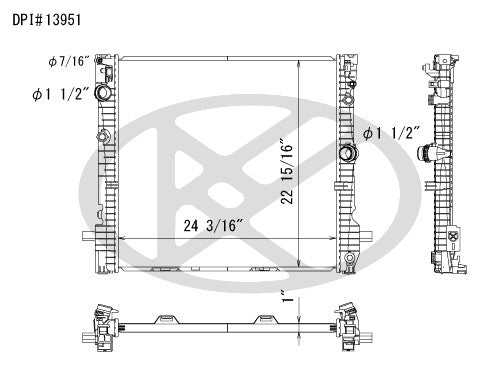 Koyorad Vehicle Part A13951