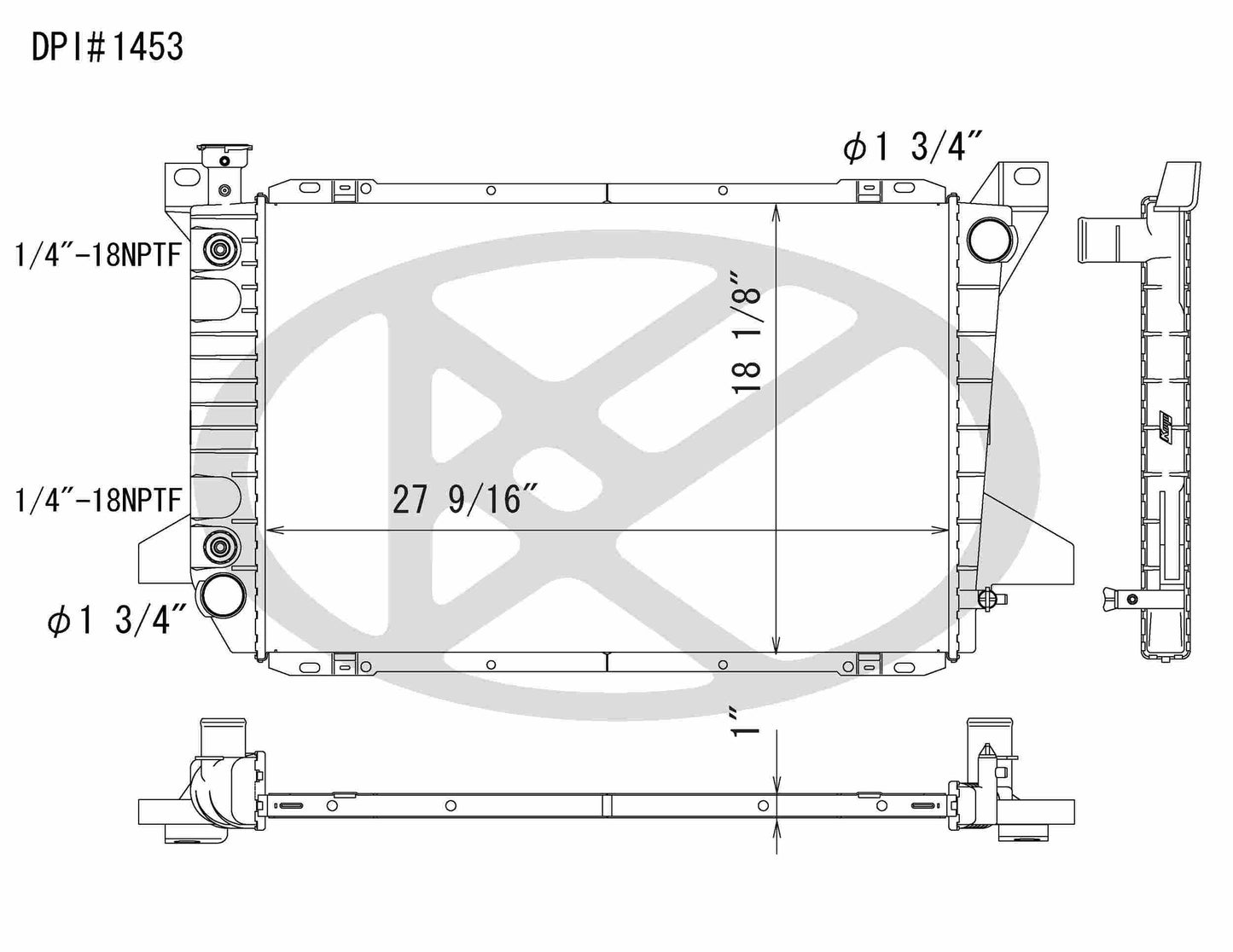 Koyorad Radiator A1453