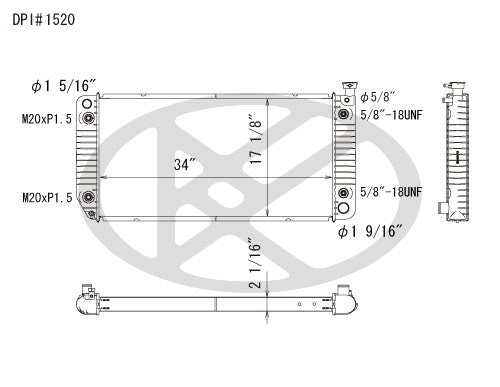 Koyorad Radiator A1520