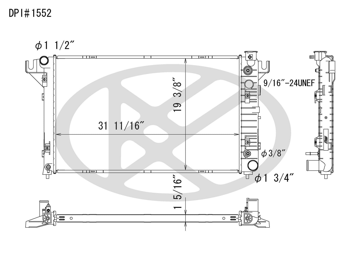 Koyorad Radiator A1552