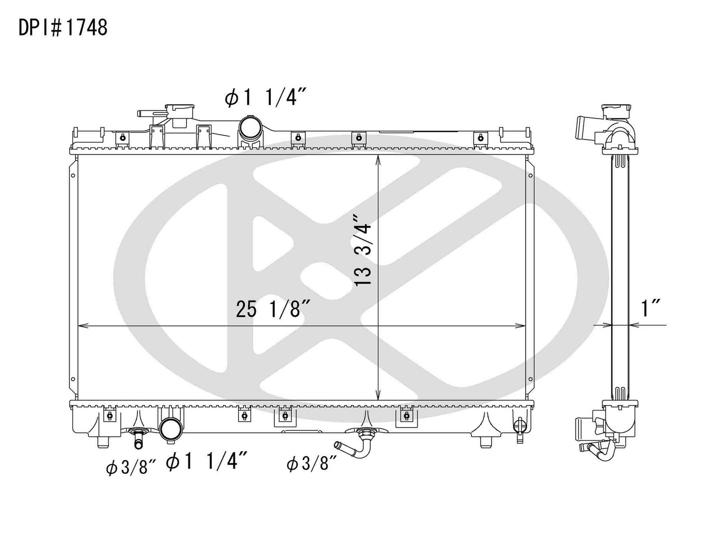 Koyorad Radiator A1748