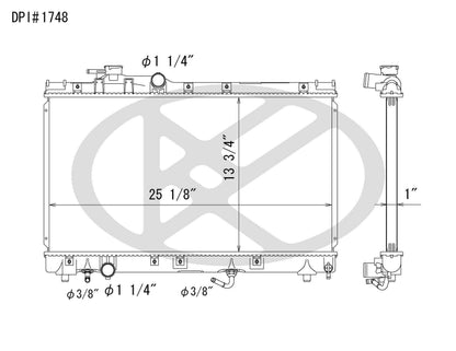 Koyorad Radiator A1748