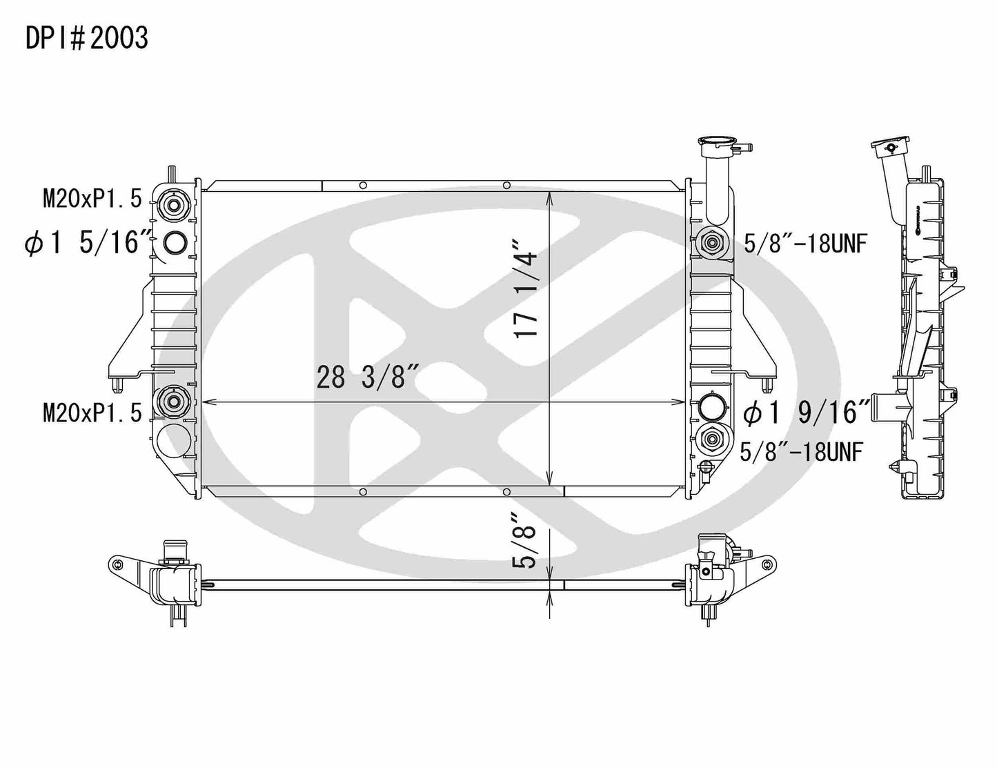 Koyorad Radiator A2003