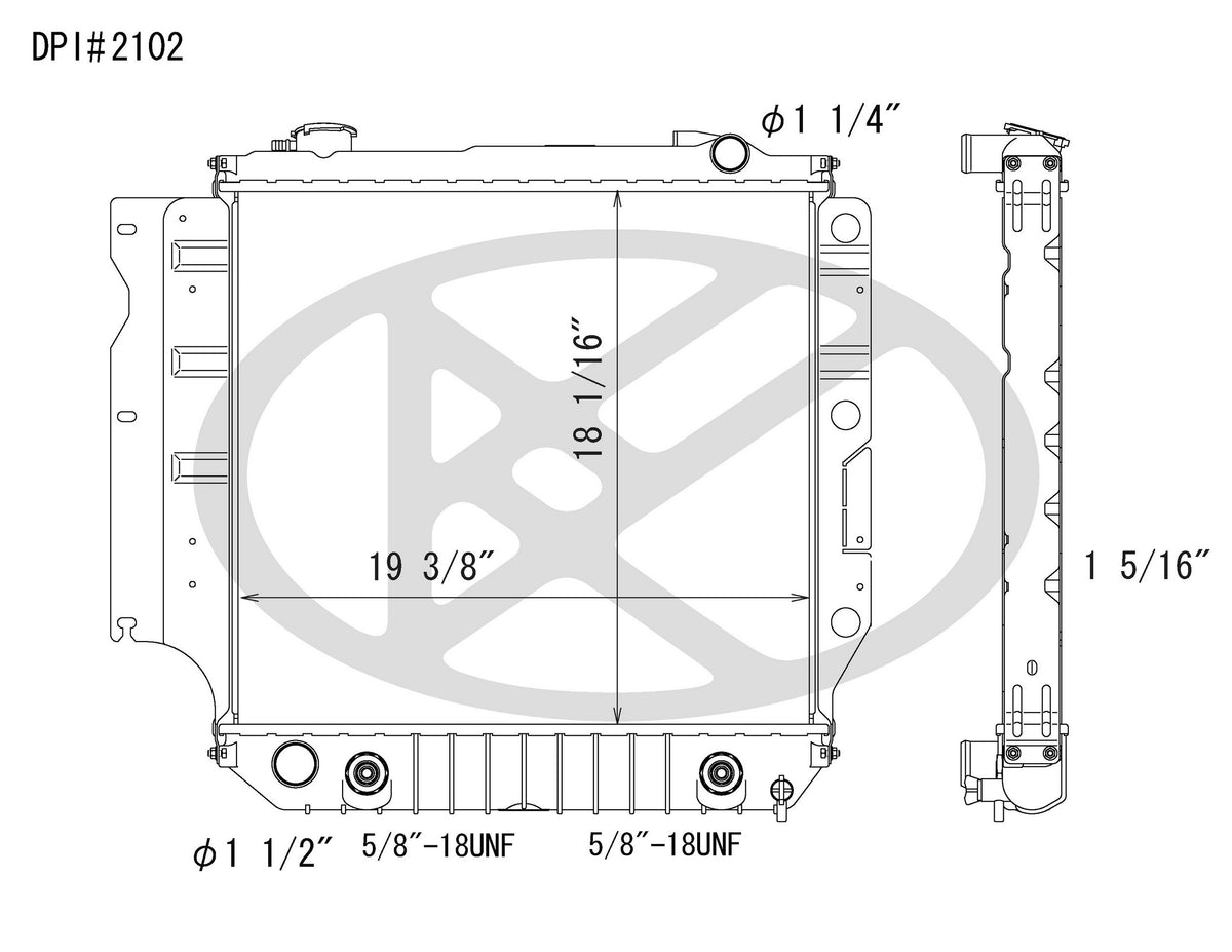 Koyorad Radiator A2102